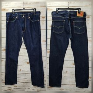 Levi Strauss &Co 513 Slim Straight Stretch Jeans Size W34 L32